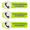 BIKE-label Sign 3D Sticker 158 x 53 mm Pack of