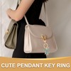 PATIKIL Bow Keychain for Women, Bag Purse Charm Rhinestone Bow