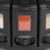 Kitchen Art Select-A-Spice Auto-Measure Pro Carousel 12 Compartments Black
