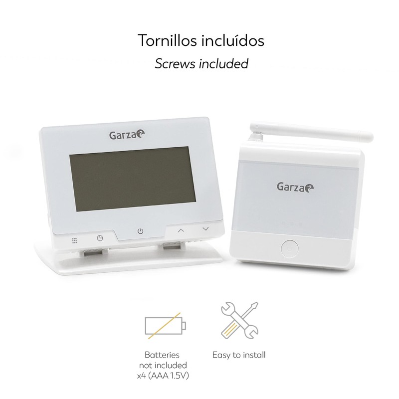 Garza 400616 Digital Thermostat for Boiler and Heating Thermostat Touch