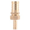 Hilitand Brass Fitting, 10-16mm Barb Reducer, Wear-resistant, Durable, 1 Pcs