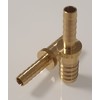 Set of 2 Brass Hose Connectors: Versatile Hose Connector and