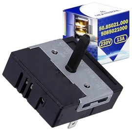 Zündschalter für Backofen und Elektroplatte, 13 A, 230 V, Originalcode 50.85021.000, 5085021000 für EGO MONTERAL