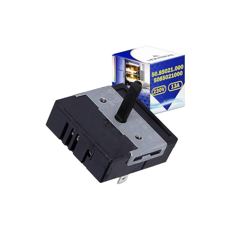 Zündschalter für Backofen und Elektroplatte, 13 A, 230 V, Originalcode
