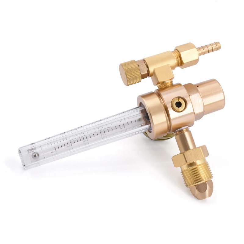 HITBOX Argon CO2 CGA 580 MIG TIG Flow Meter Welding