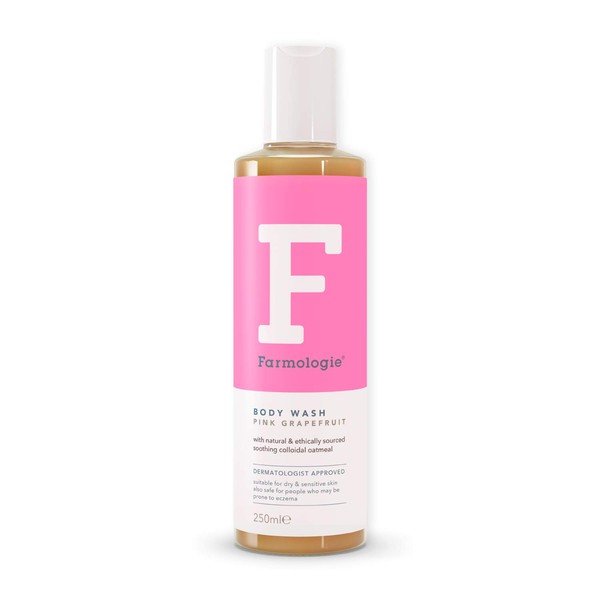 Farmologie - Gently Cleanse and Hydrate Shower Gel for Dry and Sensitive Skin Pink Grapefruit 250ml