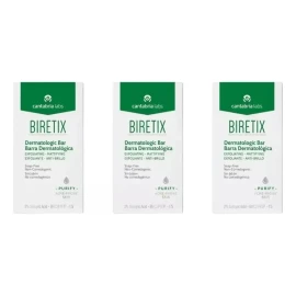 Pack Biretix Barra 3 Piezas Cantabria Labs Jabron Facial