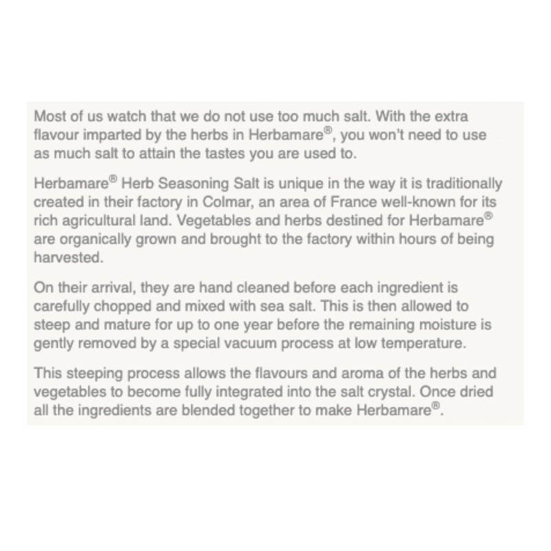 Herb Seasoning Salt Original and Spicy Bundle Containing Herbamare Original