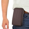 DFV mobile - Multi-Functional Universal Vertical Stripes Pouch Bag Case