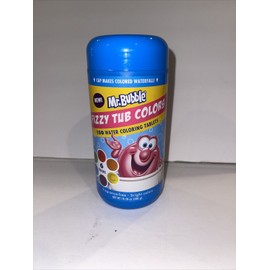 Mr. Bubble Fizzy Tub Colors, Assorted Bathwater Colors, 150 Ct