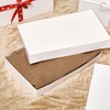 SUNCOLOR 6 Pack 14" Large White Gift Boxes With Lids