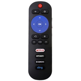 RC280 Replace Remote Applicable for TCL Roku TV 55FS3850 55US5800 65US5800 43FP110 49FP110 32FS3700 32FS4610R 32S800 32S850 28S305 32S305 40S305 43S305 65S405 43S405 49S405 40FS3850 55FS3850 50UP120