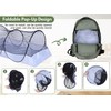 Gugxiom Foldable Mosquito Net, Portable Travel Mosquito Net Pop Up