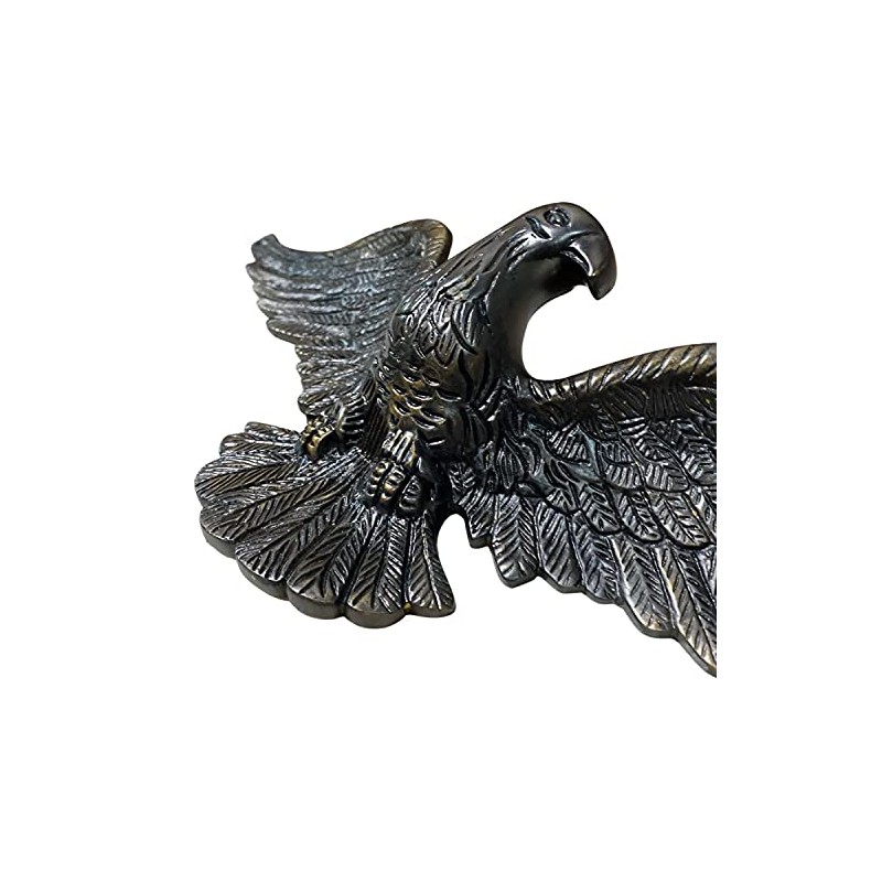 The King's Bay American Eagle Wall Plaque in Hand Darkened