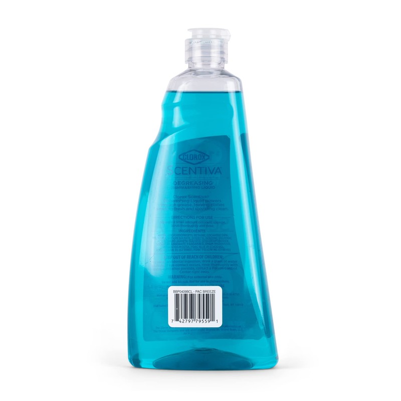 Clorox Scentiva Liquid Dish Soap, Pacific Breeze & Coconut Scent