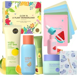 Kit Cuidado Facial Beau Base 10 Piezas Limpiador Tónico Serum Crema Ojos Humectante Mascarilla Regalo Mujer Hidratación Profunda Control Grasa Rutina Belleza