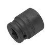 uxcell 1/2" Drive x 27mm Shallow Impact Socket 12-Point Metric