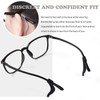Eyeglass Ear Grip,Silicone Ear Hook, 10 Pairs Soft Comfortable Anti-slip