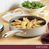 Anolon Achieve Hard Anodized Nonstick Sauté Pan with Lid, 3