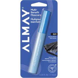 Almay Multi-Benefit Mascara, Blackest Black, 0.24 Fl. Oz., 0156 pounds, 7 mililitro, 1