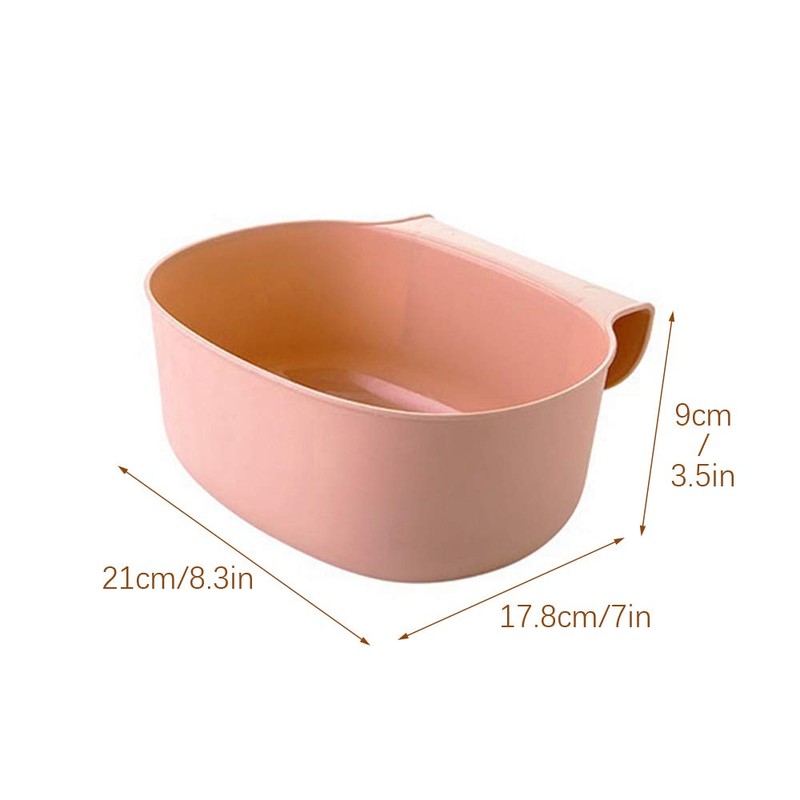 Wankd 2 x collection tray for kitchen waste for hanging,