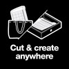 Fiskars SureCut Portable Paper Cutter Fits in 3 Ring Binder