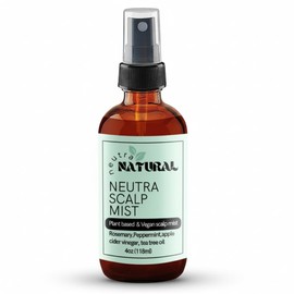 Neutra natural Scalp Clarifying Tonic with Tea Tree & Peppermint – Cooling Scalp Detox for Oily Scalp, Flake Control & Buildup – Water-Based, No Sulfates, No Parabens