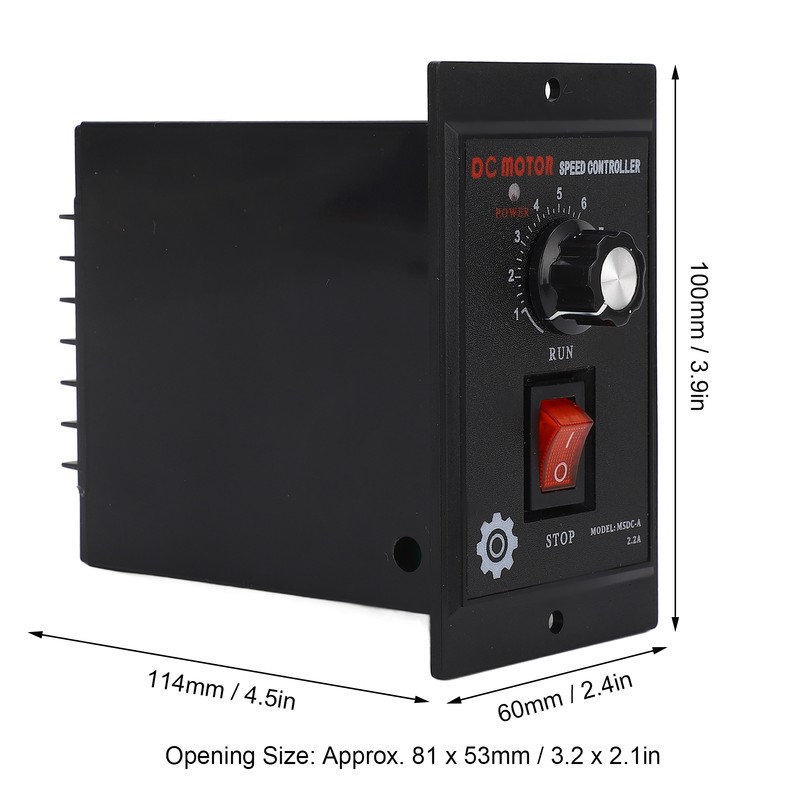 Motor Speed Controller Electric Motor Governor Regulator 220VAC Input 220VDC