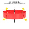 Hole Saw 6 1/4" / 159mm, HSS Bi-Metal Drill Hole