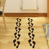 CAOCAOOO Black Footprints Stickers for Floor Foot Decals Wall Stickers