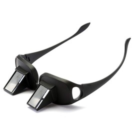 NYKKOLA Lazy Glasses Bed Prism Glasses Horizontal Reading Spectacles 90° Vision Neck Protection Prism Glasses for Bedridden Lying Down Reading and Watching TV/Mobile Phone in Bed