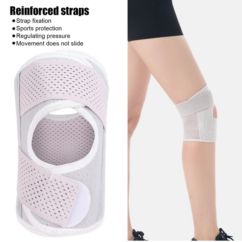 Patella Brace Cinturón de rodilla, elástico Patella Brace reforzado, transpirable,