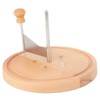 Cheese Curler Professional Ergonomic Handle Rotating Cheese Flower Cutter for