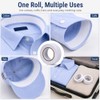Disposable Collar Protector Sweat Pads, 6 Rolls 5M Invisible Sweat