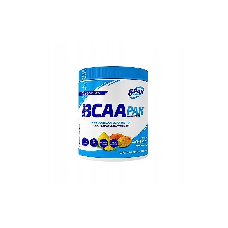 6PAK Nutrition - BCAA Pak - Amino Acids - Vitamins