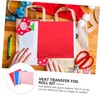 KONTONTY Heat Transfer Foil Sheets 300 Sheets of Craft Foil