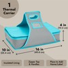 Juvale Insulated Casserole Carrier - 16 x 10 x 4