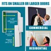 Wonder Hanger Over The Door 3-Pack Organizer for Clothes Hangers,