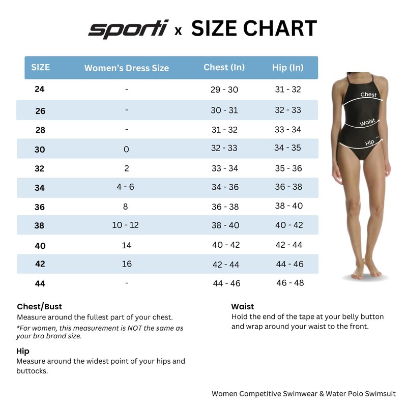 Sporti - Traje de baño de una pieza con espalda