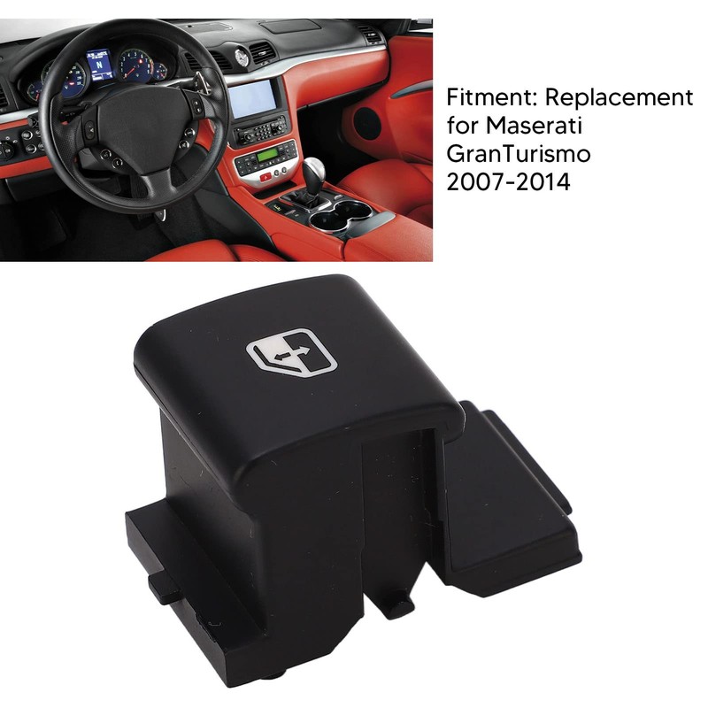 Power Window Master Switch Button Cover, ABS Plastic Window Switch