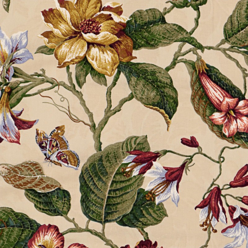 Waverly Laurel Springs Modern Farmhouse Floral Rod Pocket Valance for