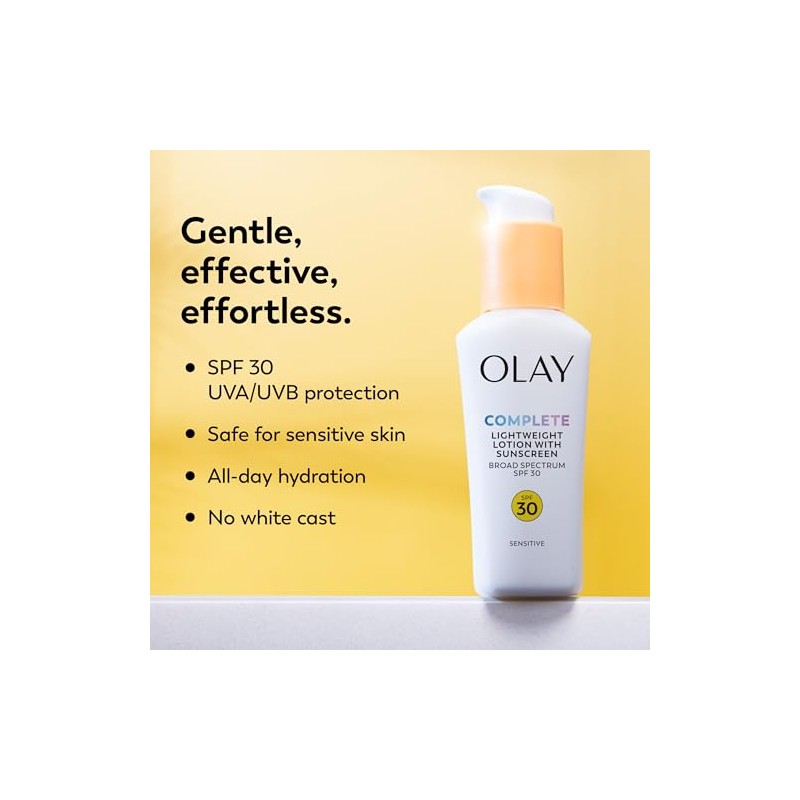 Olay Complete Daily Defense All Day Moisturizer With Sunscreen SPF30