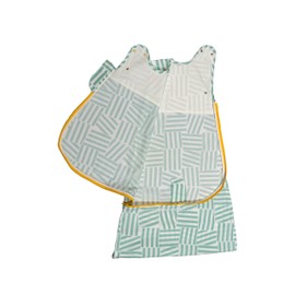 Folk & Thread Organic 0.5 tog Sleeping Bag Newborn | Comfortable & Snuggly Baby Summer Sleeping Bag Thoughtfully Designed for a Peaceful Night's Sleep | Ideal for 24-27C Rooms (Whitby, 18-36m)