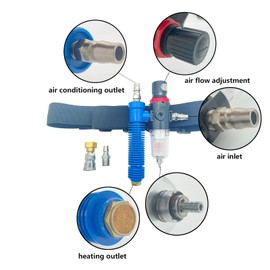 SHUNJIE Sandblaster Thermostat for Sandblasting Operations Portable Air Cooler for High Temperature and Welding Work