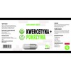 Hepatica Quercetin + Brennnessel (Nettle) 500mg 120 Vegane Kapseln, Laborgeprft,