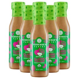Tessemae's All Natural Salad Dressing - Fresh Flavors for Every Plate (6 pack, CLASSIC ITALIAN)