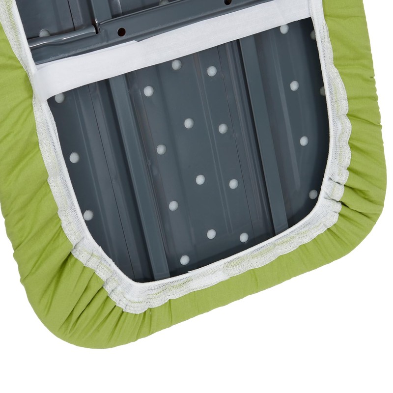 Ironing Board Cover and Pad (Sage Green), 100% Cotton with