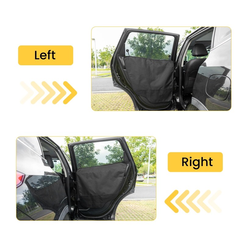 pawander Dog Car Door Protector - Universal Fit for SUV/Sedan/Truck,