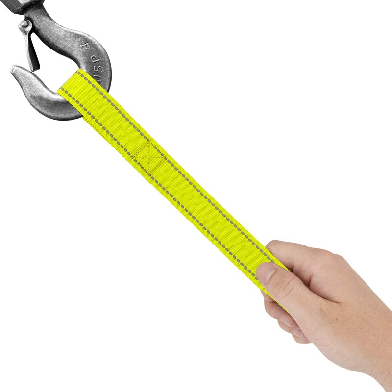Country Brook Design - Hot Yellow Winch Hook Pull Strap