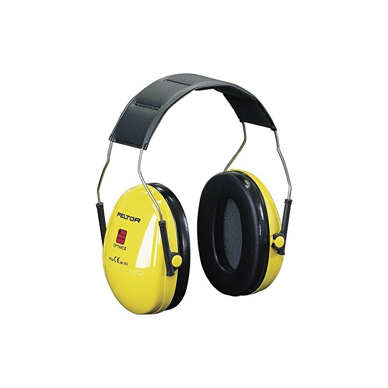 Headset Noise Cancelling Earmuffs Plastic Shockproof Rubber Padded Feather. Width